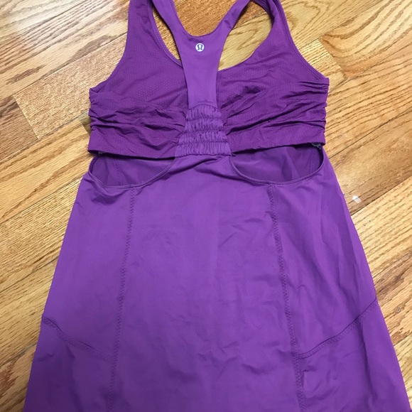 Lululemon purple tank size 8 - Picture 3 of 3